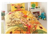 Комплект постельного белья TAC Disney WINX STELLA NATURE LOVE с простыней на резинке